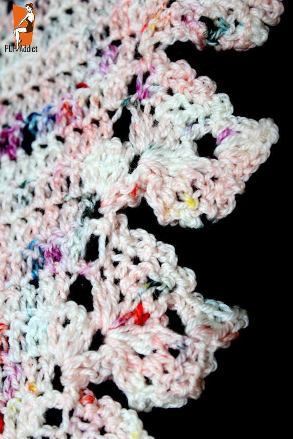 crochetbridemaillecouleemailleenlair point de crochet