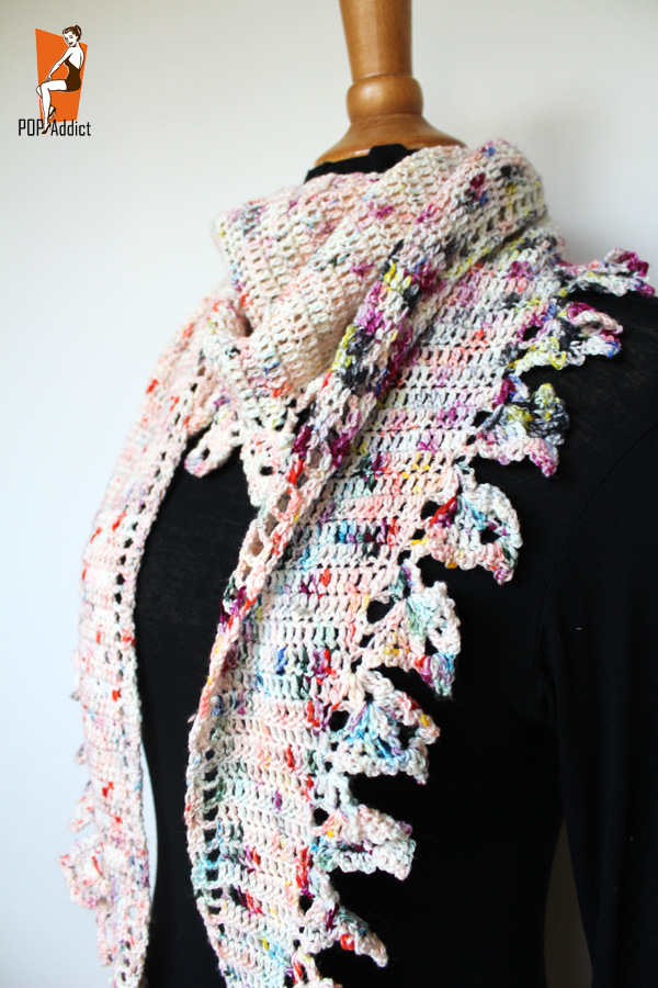 crochetlainemerinoslaineteinteealamain cheche au crochet